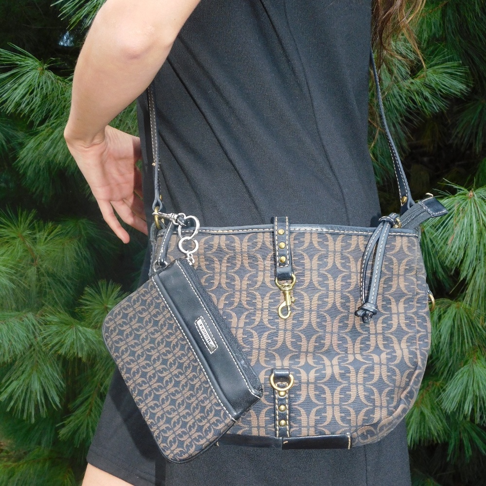 ☆ FOSSIL Crossbody bag && Wristlet Set ☆